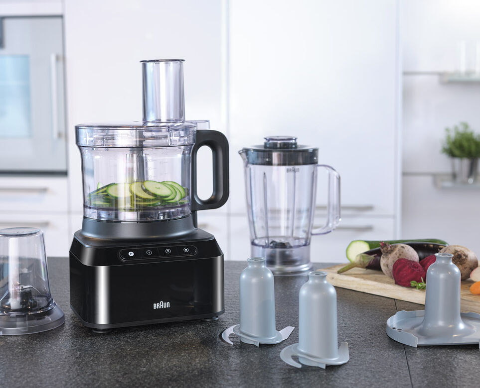 Braun PureEase Food Processor 800W, 2 Speed, Bow 2.1L with Mill Braun PureEase Food Processor 800W, 2 Speed, Bow 2.1L with Mill